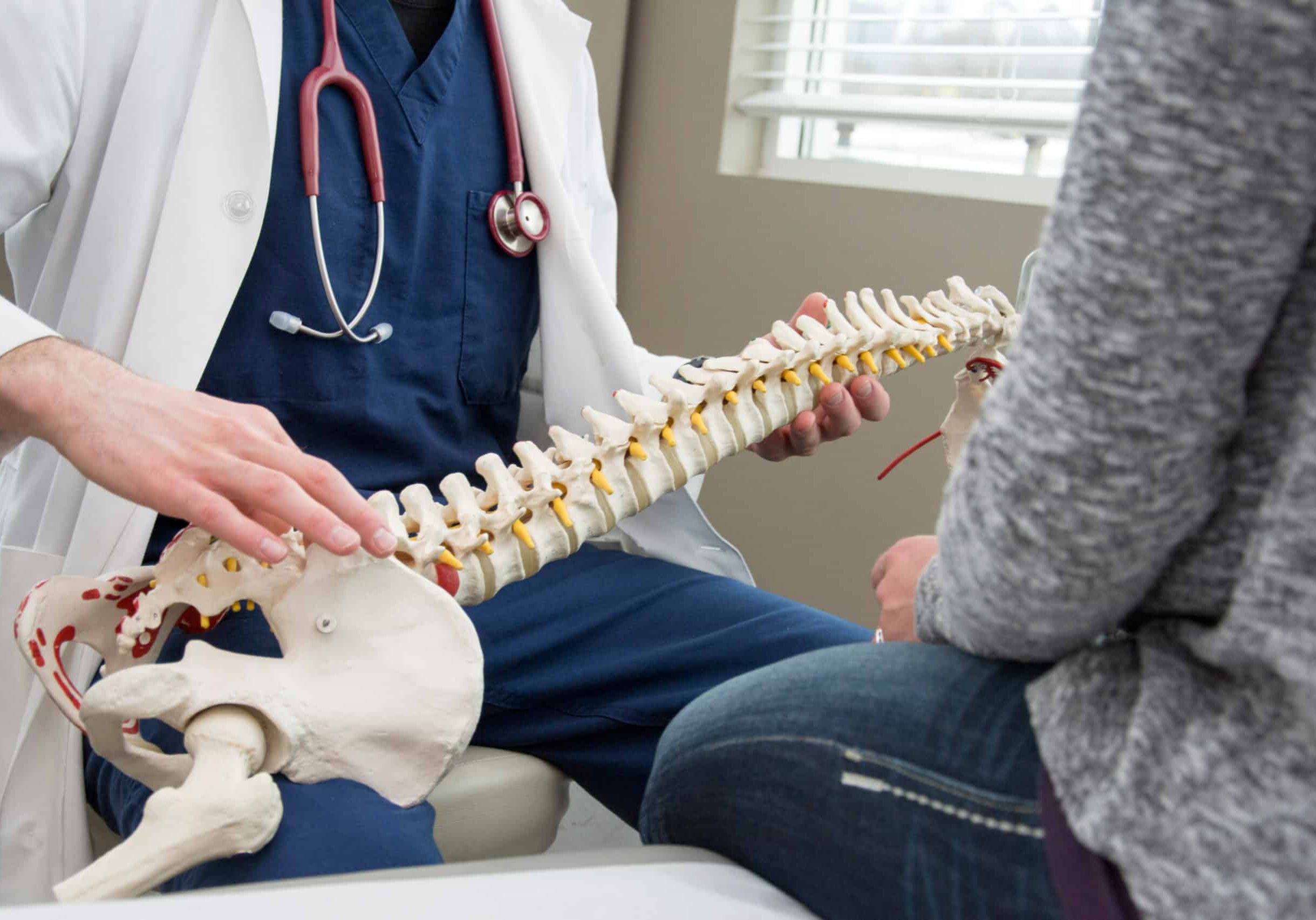 doctor talking to patient about their healthcare